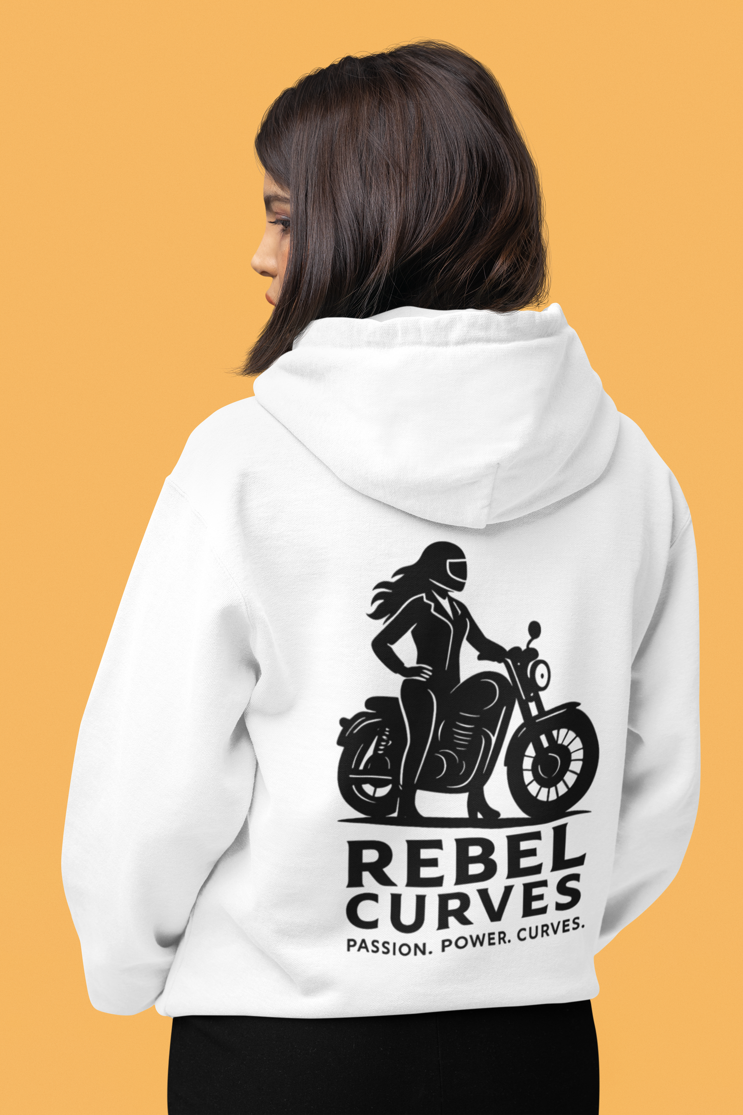 Rebel Curves Casual Hoodies