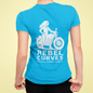 Rebel Curves Rider Tee Blue & White