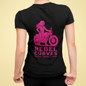 Rebel Curves Rider Tee Black & Pink